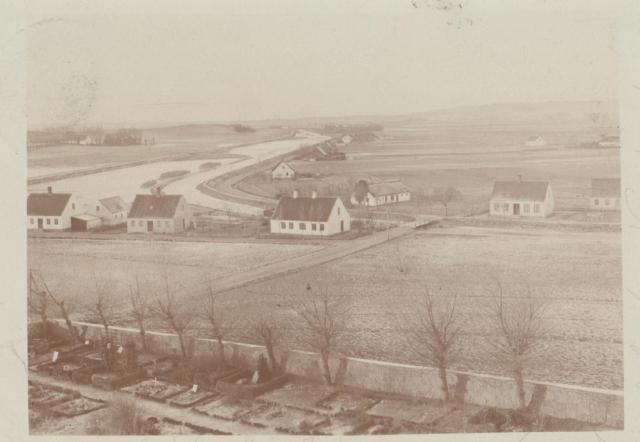 Udsigt fra Asnæs kirketårn, ca. 1907 (B1893)