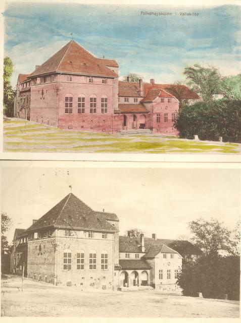 Højskolen omkring 1916 (B2107)