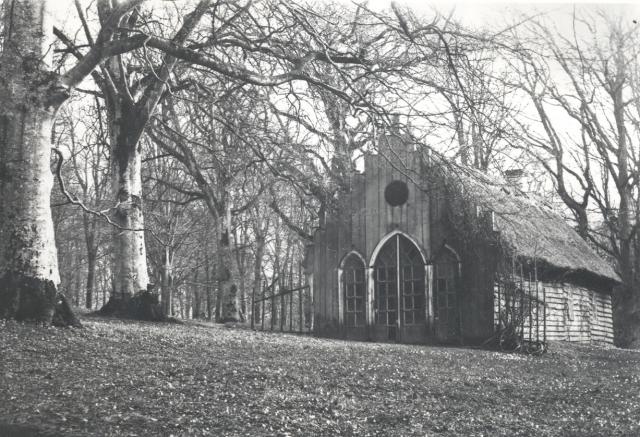 "Dyrehuset" ved Dragsholm Slot.- ca. 1930 (B2141)