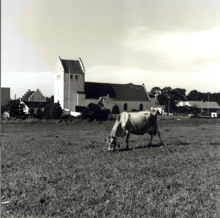 Hørve Kirke - ca. 1960 (B2121)