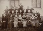 Bøsserup Skole - elevfoto -  ca. 1890 (B2205)