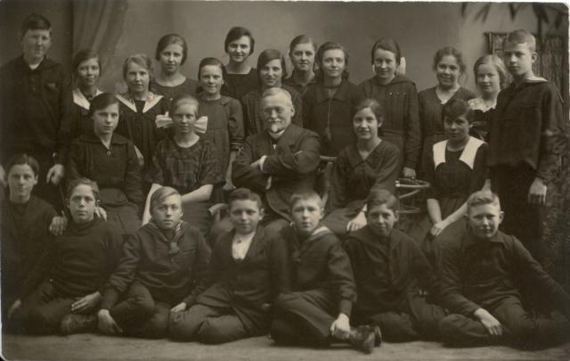 Asnæs, konfirmander år 1922 (B1036)
