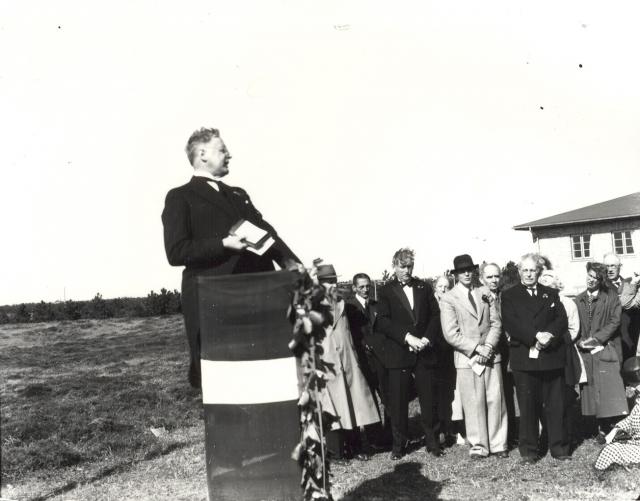 Søndagsskolernes sommerlejr, Sejerborg, Høve Strand i 1939 (B1117)