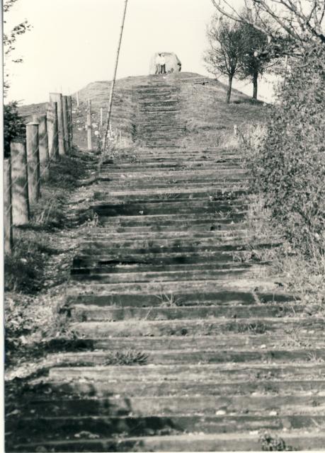 Esterhøjstenen, "Troldstenen", Genforeningsstenen, Høve - 1983 (B1339)