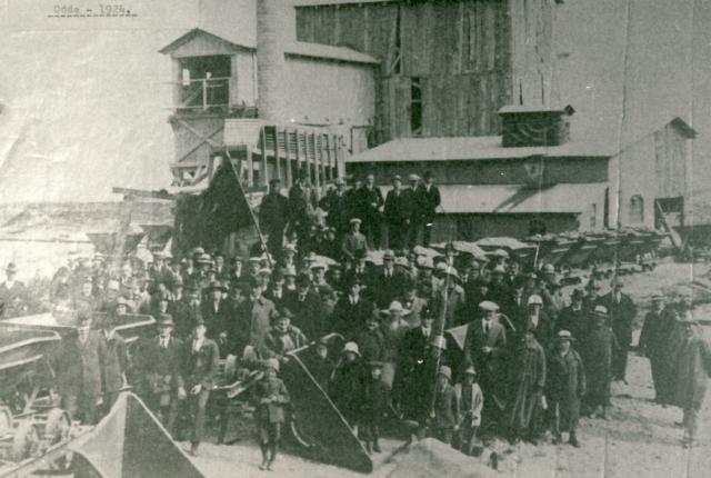 Yderby Skærvefabrik - 1924 (B2439)