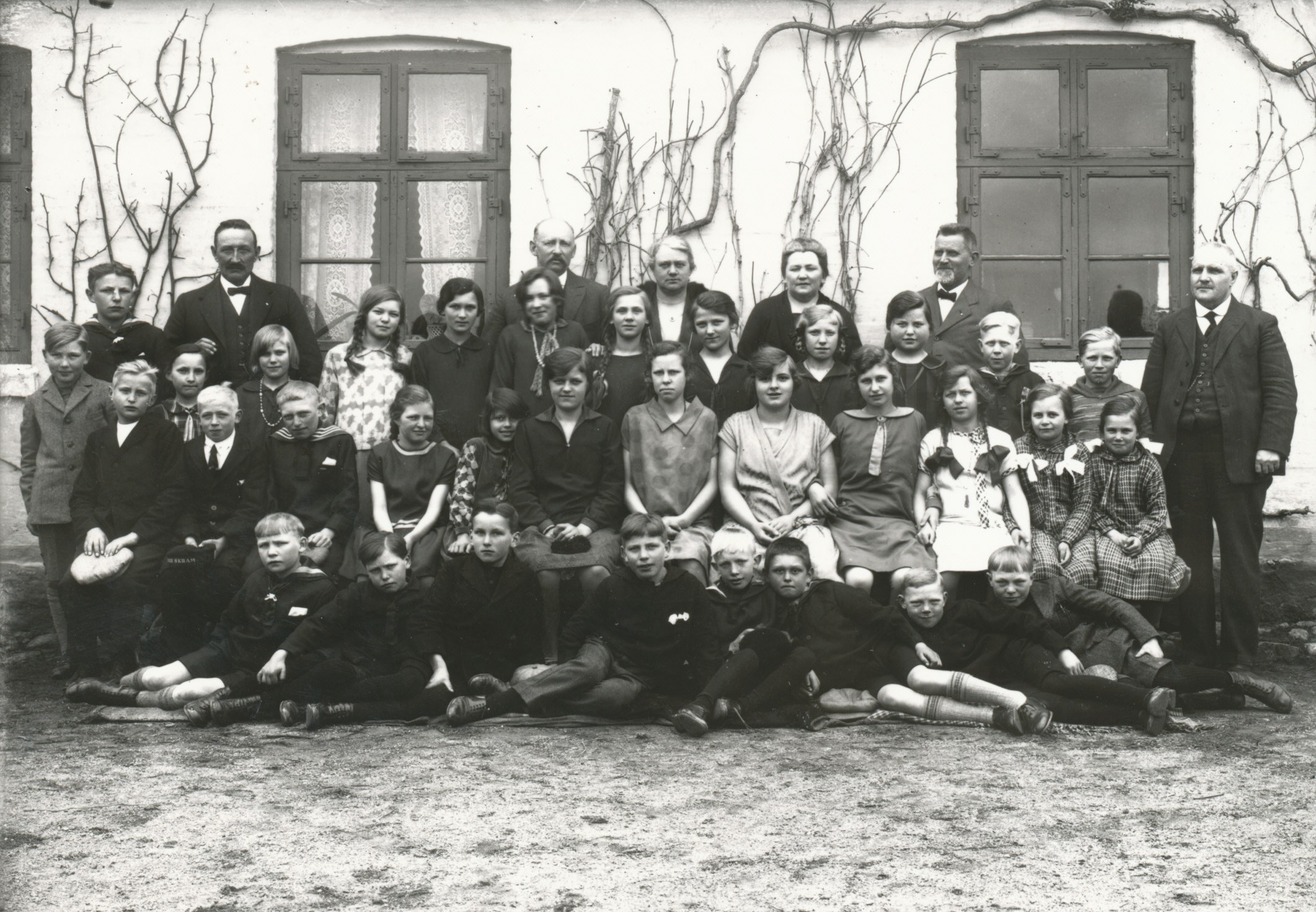 Vallekilde Skole - Marts 1929 (B2482)