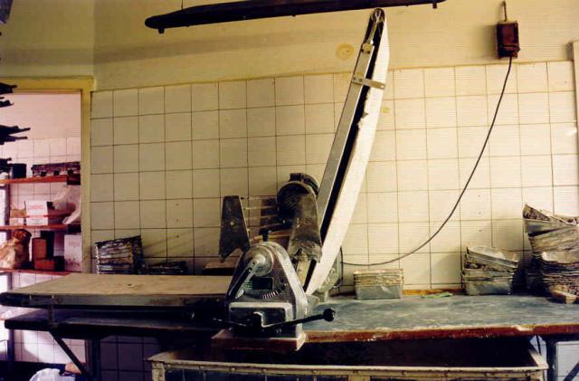 Godtfredsens Bageri - Bagerens arbejdsbord - 1995 (B90162)