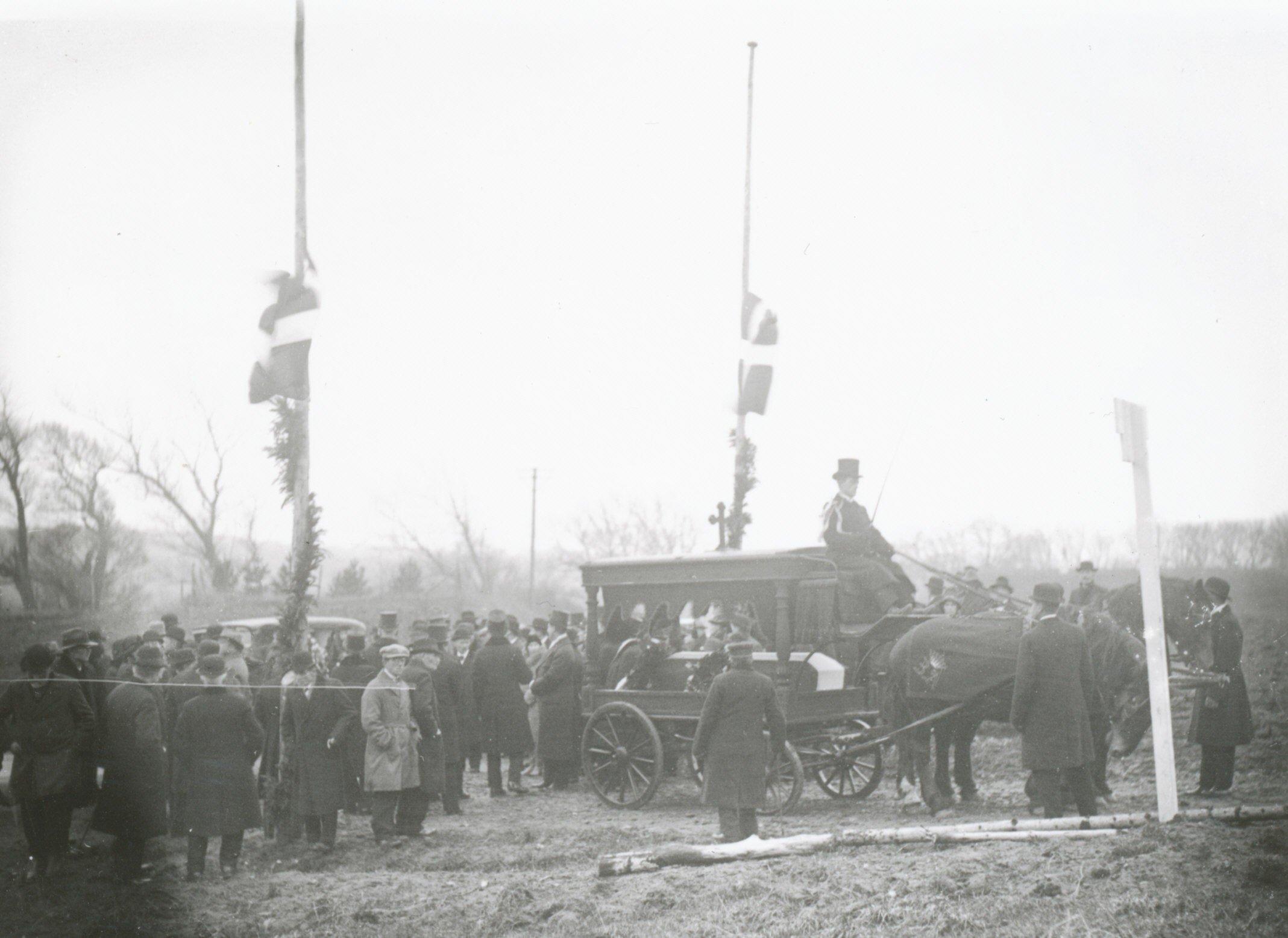 Lensbaron G. F. Zytphen-Adelers ligfærd - 1932 (B2593)