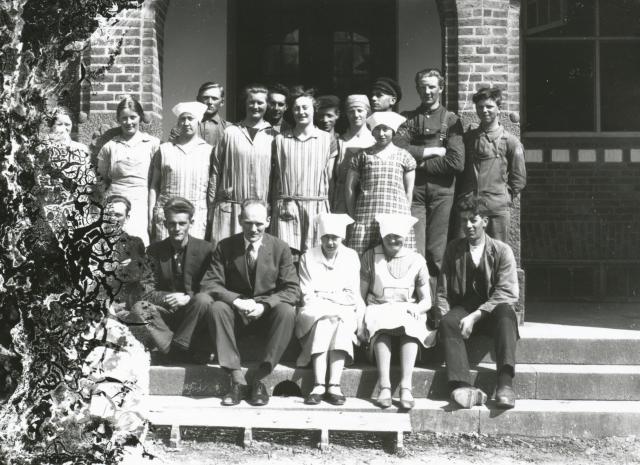 Vallekilde Højskole. Personale - 1929 (B2673)