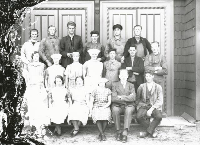 Vallekilde Højskole. Personale - 1929 (B2674)