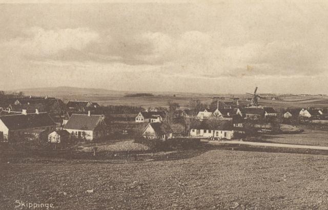 Udsigt over Skippinge - ca. 1920 (B2782)