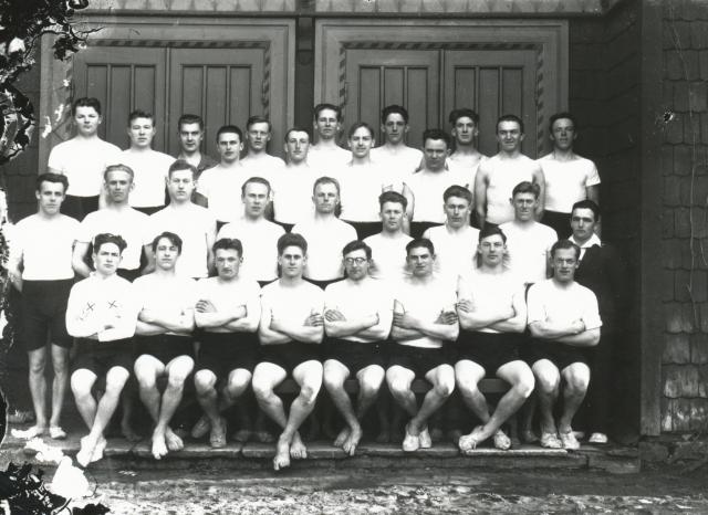 Vallekilde Højskole. Gymnastikhold - 1931 (B2817)