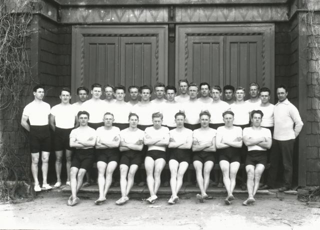 Vallekilde Højskole. Gymnastikhold - 1928 (B2825)