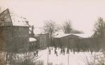 Vallekilde Højskole. Leg i sneen - ca. 1910 (B2911)