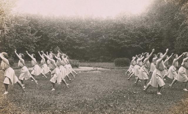 Vallekilde Højskole. Finske gymnaster - 1914 (B2923)