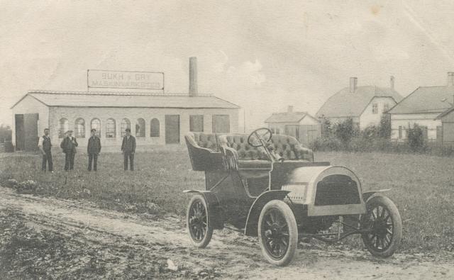 Bil fremstillet af Bukh & Gry, Hørve - 1905 (B2930)