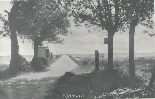 Lodshuset og molen - ca. 1906  (B95014)