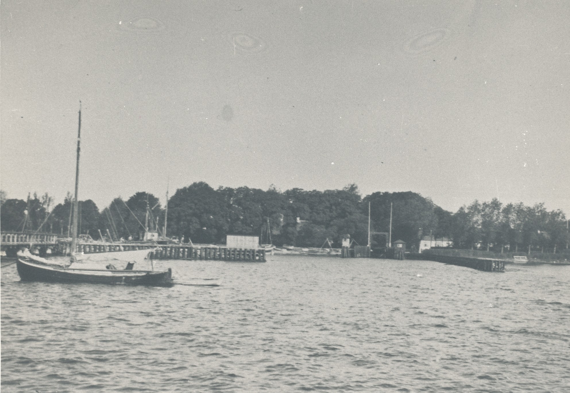 Rørvig Havn - 1930'erne  (B95026)