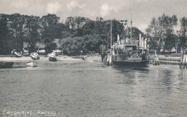 Rørvig Havn - 1940'erne  (B95039)