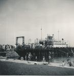 Rørvig Havn, færgelejet - 1950'erne (B95067)