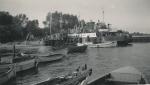 Rørvig Havn, Korshage, 1940'erne  (B95069)