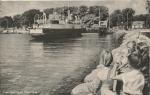 Rørvig Havn, færgelejet - 1958  (B95072)