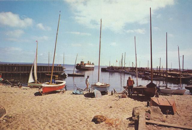 Rørvig Havn, udsigt  - 1968  (B95076)