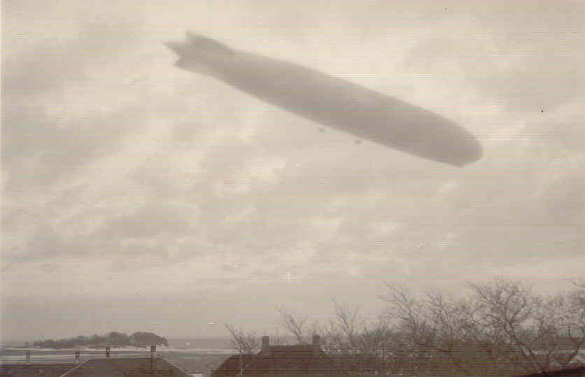 Zeppeliner over Nykøbing Sj. - 1931 (B90052)