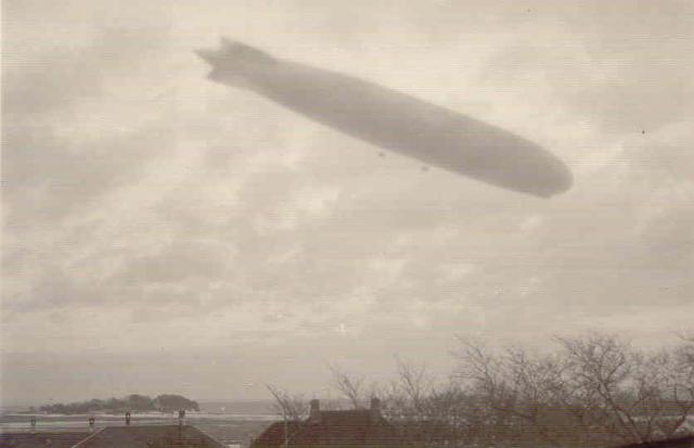 Zeppeliner over Nykøbing Sj. - 1931 (B90052)