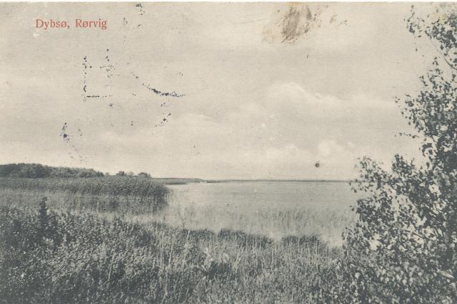 Dybesø udsigt  - ca. 1909  (B95125)