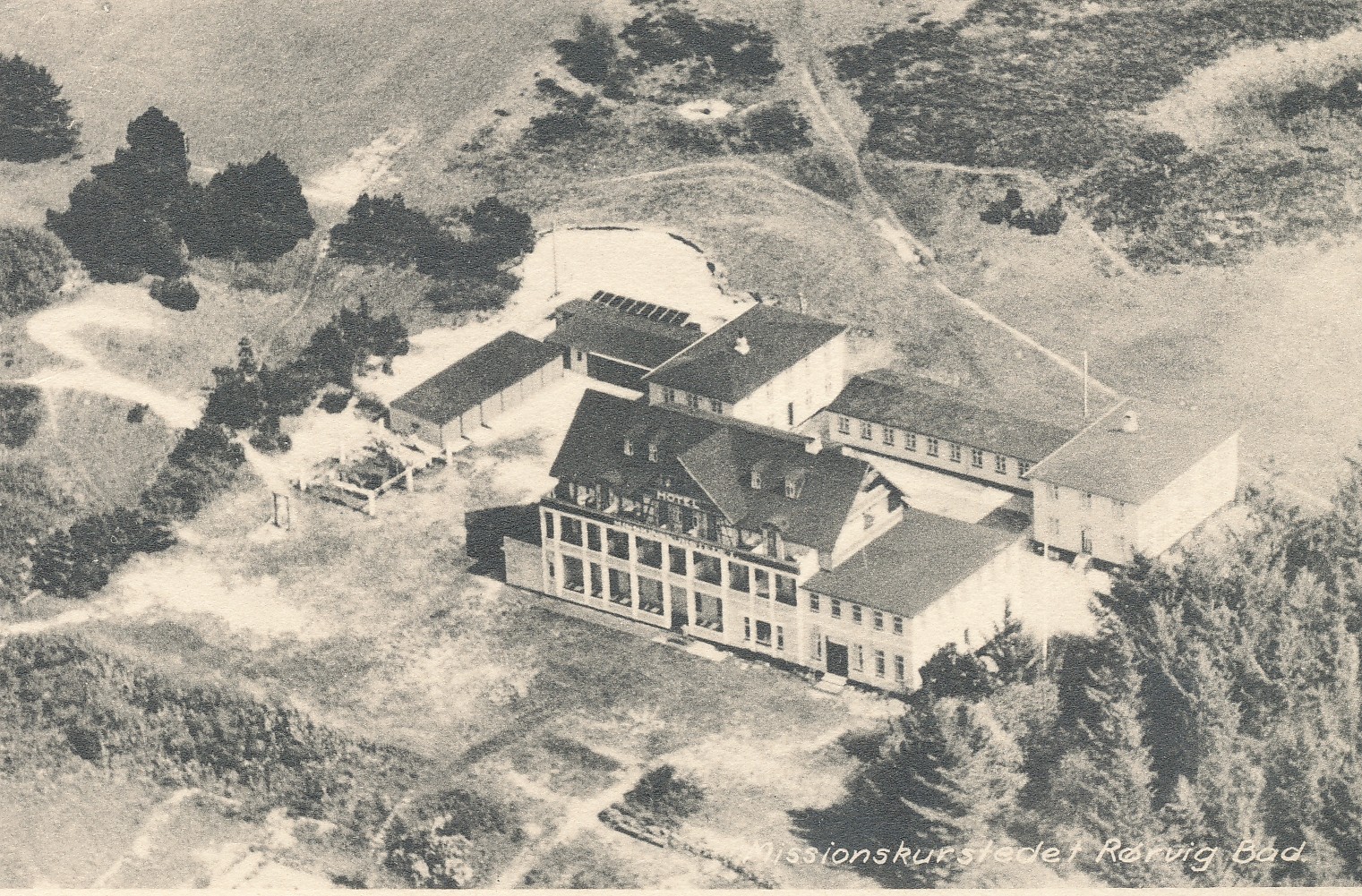 Hotel Missionskurstedet  - ca. 1935  (B95157)