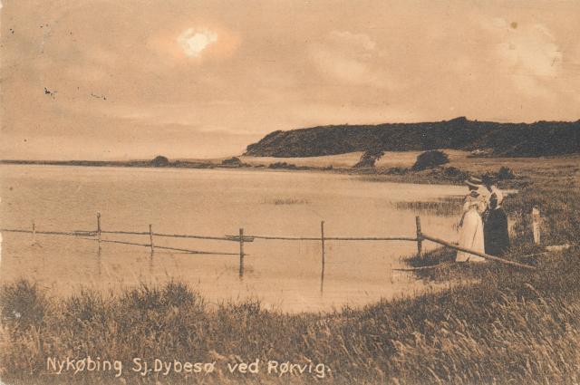 Formiddag ved Dybesø  - 1917  (B95165)