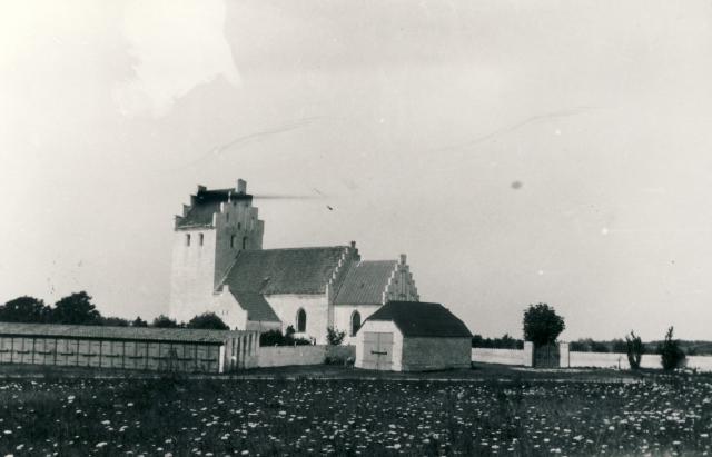 Rørvig Kirke  - ca. 1920  (B95333)