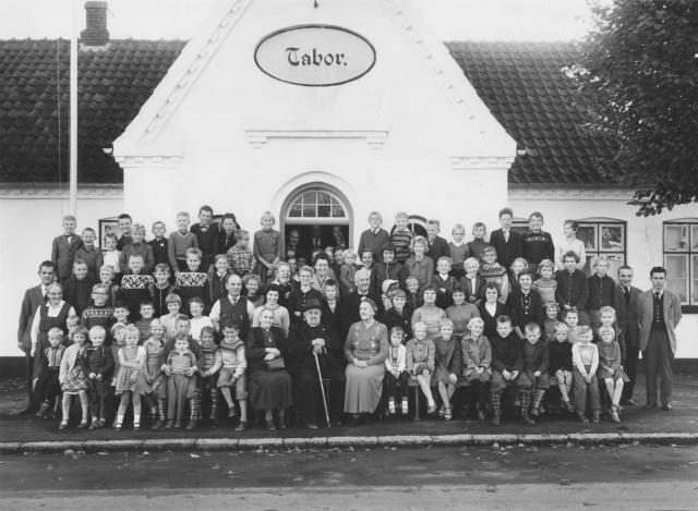 Hørve Missionshus "Tabor". Søndagsskolen - ca. 1960 (B3066)