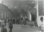 Asnæs. Brand hos købmand Alfred Nielsen - 1. juli 1931 (B3116)