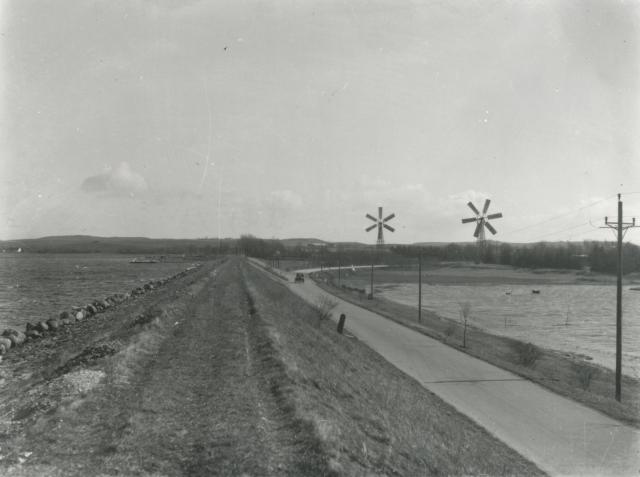 Audebodæmningen ved Audebo - ca. 1937 (B3157)