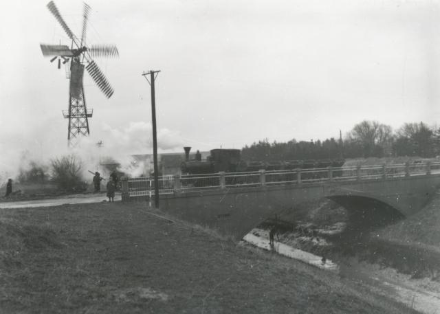 Audebo Pumpestation. Tipvognstog - ca. 1938 (B3161)
