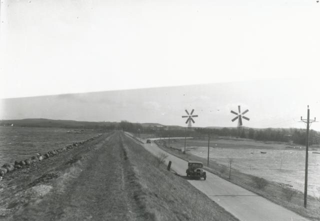Audebodæmningen ved Audebo - ca. 1937 (B3162)