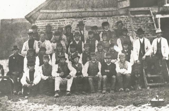 Dæmningsarbejdere - ca. 1873 (B3191)
