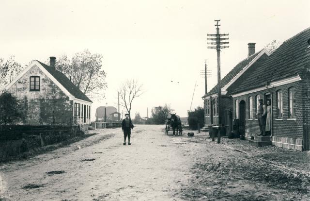 Parti af Gl. Nykøbingvej ca. 1910 (B2019)