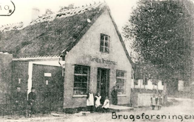 Brugsforening -  Rørvig ca. 1912 (B95532)