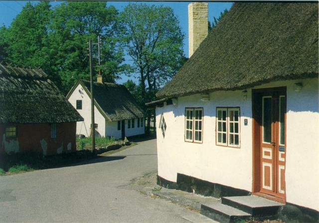Hus - Rørvig ca. 1950 (B95540)