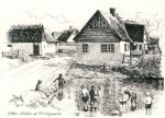 Gadekæret - Rørvig ca. 1915 (B95556)