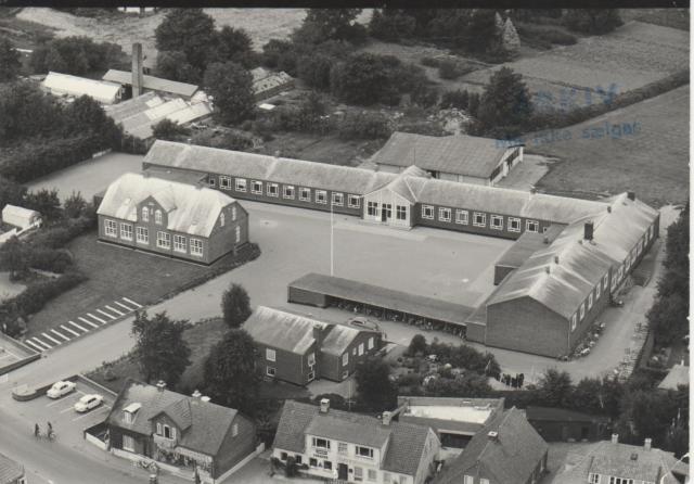 Asnæs Centralskole i begyndelsen af 1960'erne (B2046)