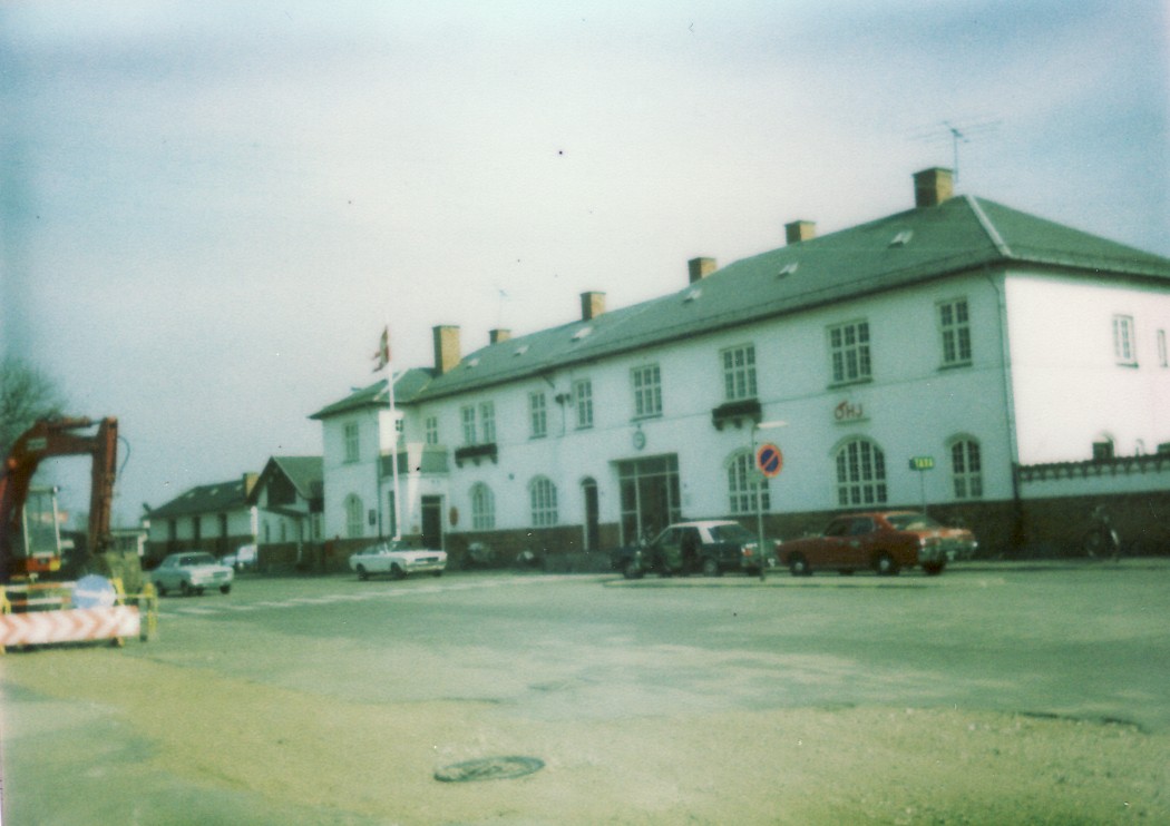 Nykøbing Station ca. 1967 (B90473)