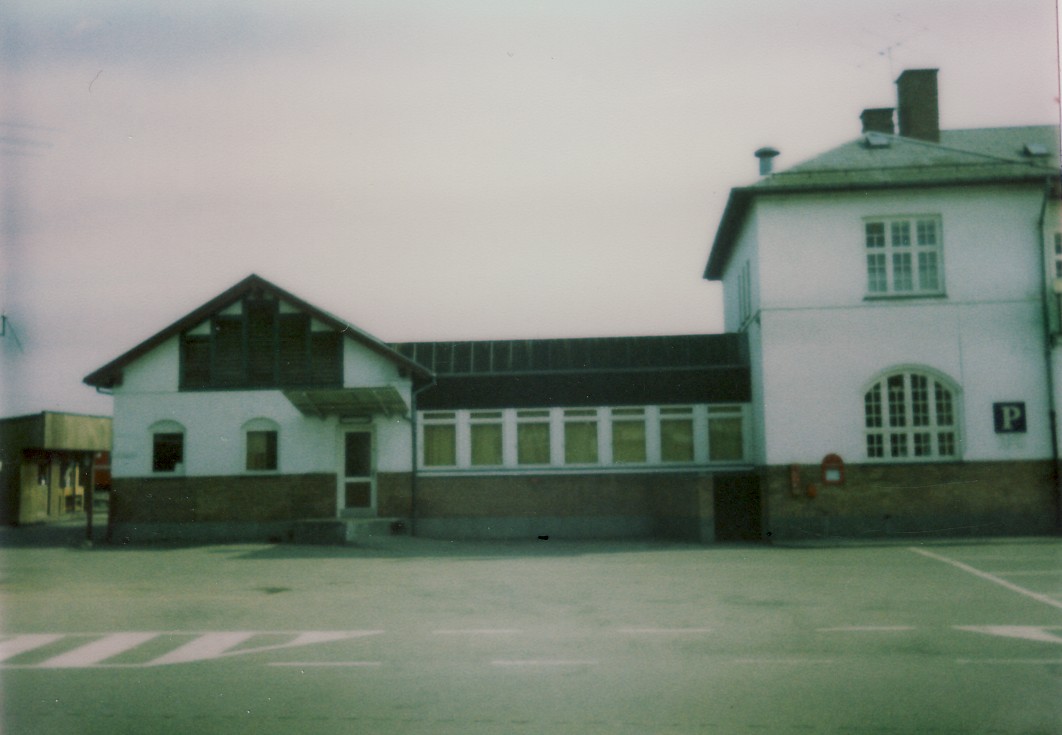 Nykøbing Station ca. 1967 (B90475)