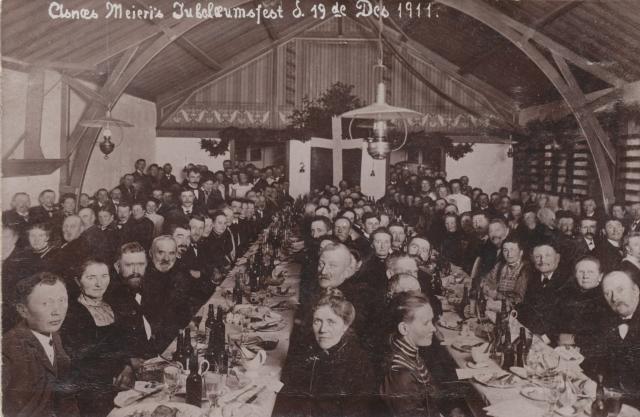 Asnæs Mejeris jubilæumsfest - 1911 (B3330)