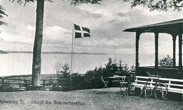 Grønnehavehus ca. 1945 (B90590)