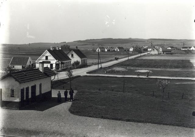 Stationsbyen ca. år 1900 (B2083)