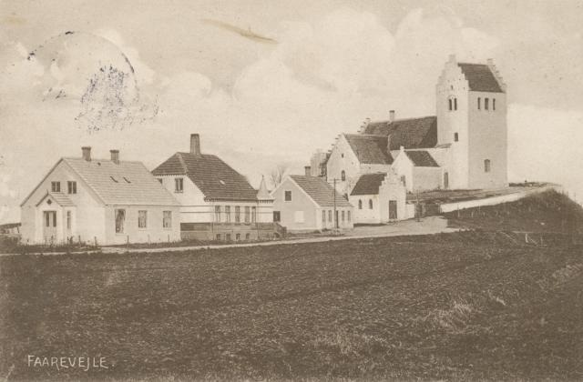 Fårevejle Kirkeby - ca. 1905 (B3376)